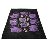 Too Many Ghosts - Fleece Blanket