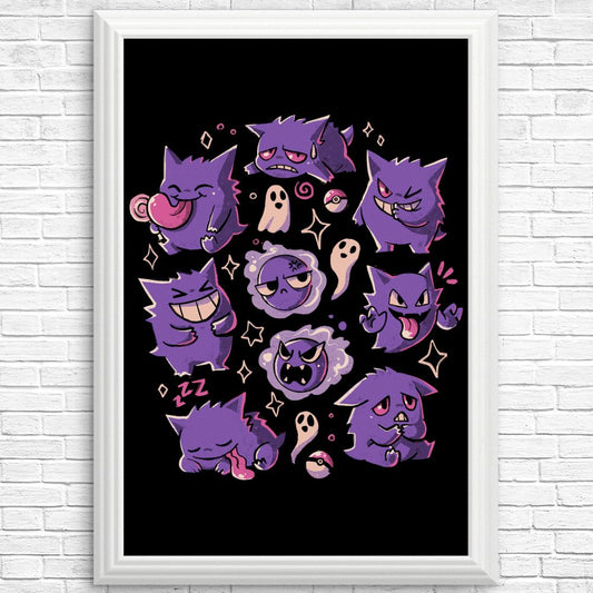 Too Many Ghosts - Posters & Prints