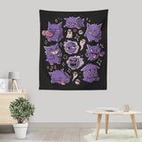 Too Many Ghosts - Wall Tapestry