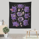 Too Many Ghosts - Wall Tapestry