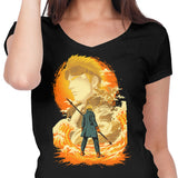 Toward the Stars - Women's V-Neck