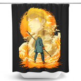 Toward the Stars - Shower Curtain