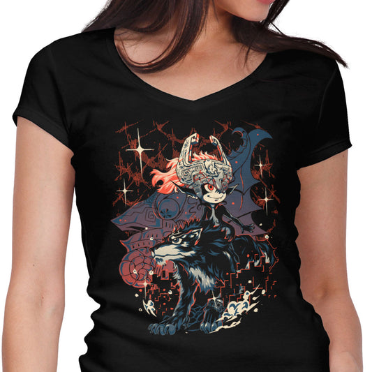 Towards the Light - Women's V-Neck