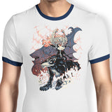 Towards the Light - Ringer T-Shirt
