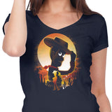 Toy Sheriff - Women's V-Neck