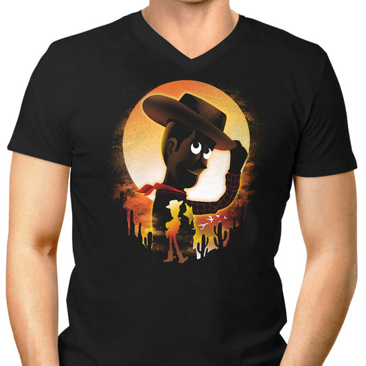 Toy Sheriff - Men's V-Neck