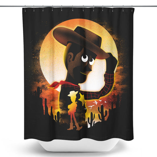 Toy Sheriff - Shower Curtain