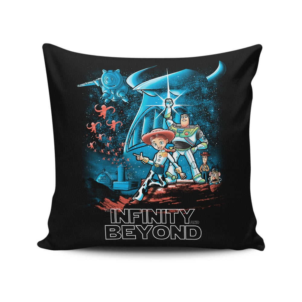 Toy Wars - Throw Pillow
