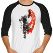 Traditional Fighter - 3/4 Sleeve Raglan T-Shirt