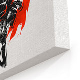 Traditional Fighter - Canvas Print