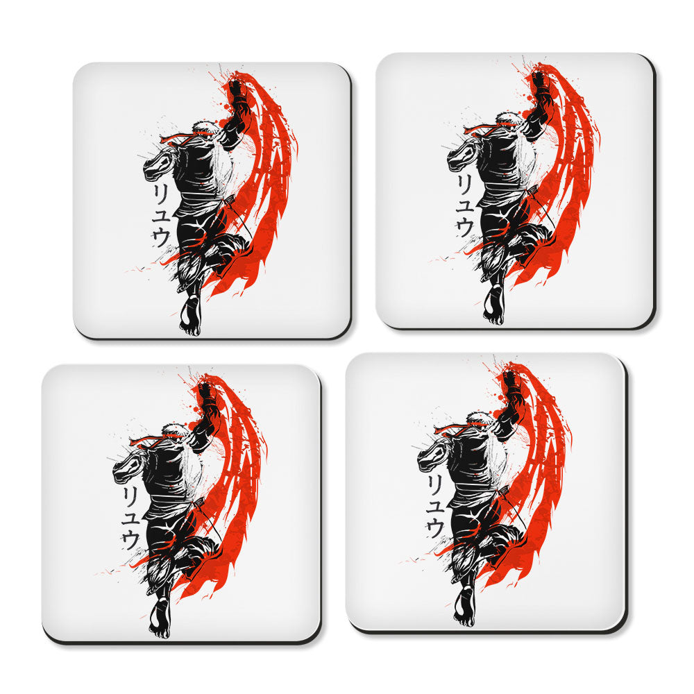 Traditional Fighter - Coasters