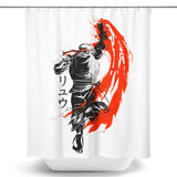 Traditional Fighter - Shower Curtain