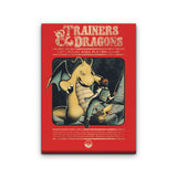 Trainers and Dragons - Canvas Print