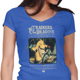 Trainers and Dragons - Women's V-Neck