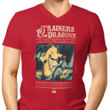 Trainers and Dragons - Men's V-Neck