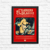 Trainers and Dragons - Posters & Prints