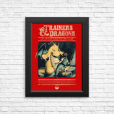 Trainers and Dragons - Posters & Prints