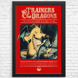 Trainers and Dragons - Posters & Prints
