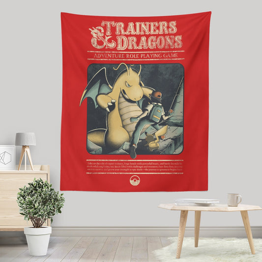 Trainers and Dragons - Wall Tapestry