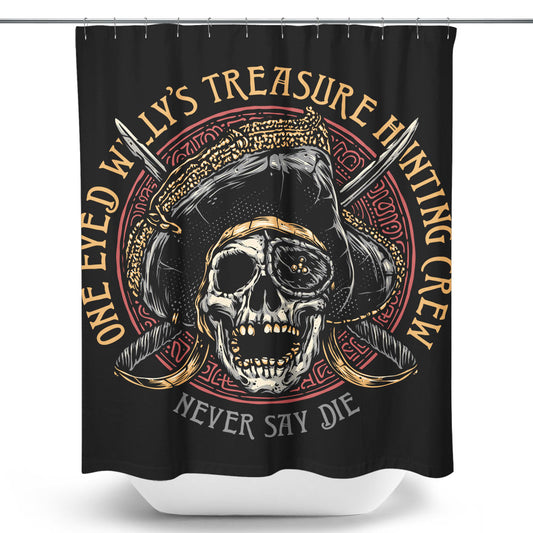 Treasure Hunting Crew - Shower Curtain