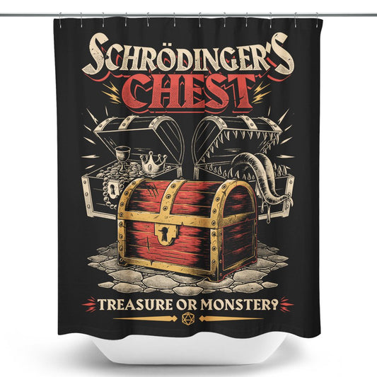 Treasure or Monster - Shower Curtain