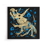 Triceratops Fossils - Canvas Print