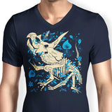 Triceratops Fossils - Men's V-Neck