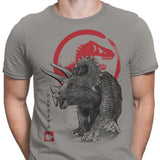 Triceratops Sumi-e - Men's Apparel