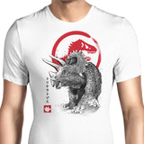 Triceratops Sumi-e - Men's Apparel