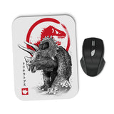 Triceratops Sumi-e - Mousepad