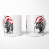 Triceratops Sumi-e - Mug