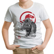 Triceratops Sumi-e - Youth Apparel