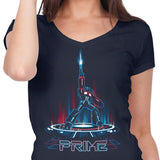 Tron Prime - Women's V-Neck