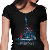 Tron Prime - Women's V-Neck