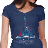 Tron Prime - Women's V-Neck