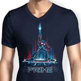 Tron Prime - Men's V-Neck