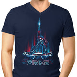 Tron Prime - Men's V-Neck