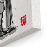 True Love Sumi-e - Canvas Print