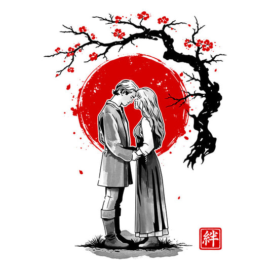 True Love Sumi-e - Ringer T-Shirt
