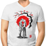 True Love Sumi-e - Men's V-Neck