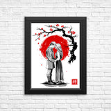 True Love Sumi-e - Posters & Prints