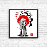 True Love Sumi-e - Posters & Prints
