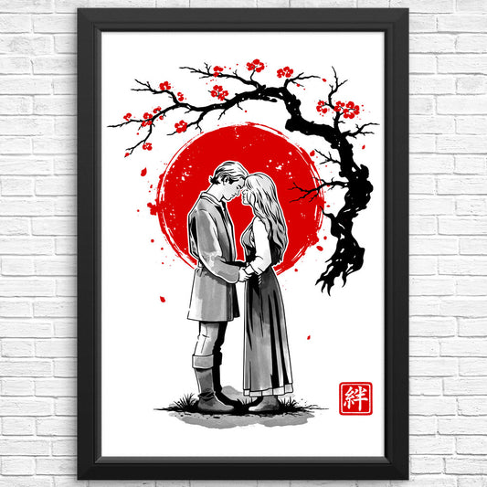 True Love Sumi-e - Posters & Prints