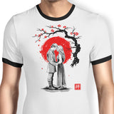 True Love Sumi-e - Ringer T-Shirt