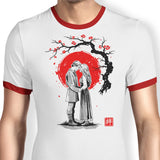 True Love Sumi-e - Ringer T-Shirt