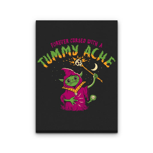 Tummy Ache Sorcerer - Canvas Print