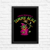 Tummy Ache Sorcerer - Posters & Prints