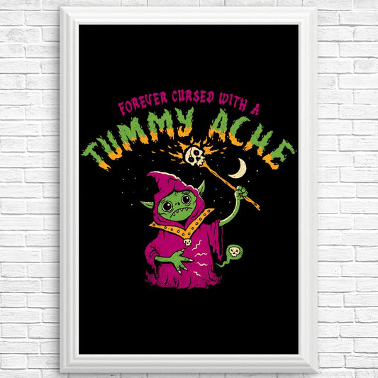 Tummy Ache Sorcerer - Posters & Prints