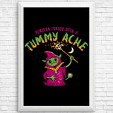 Tummy Ache Sorcerer - Posters & Prints