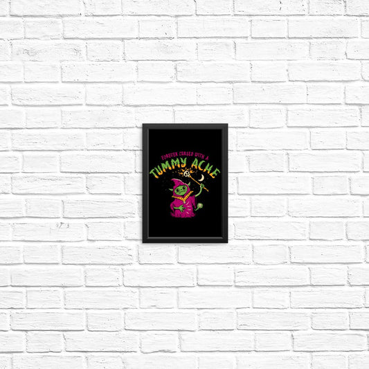 Tummy Ache Sorcerer - Posters & Prints